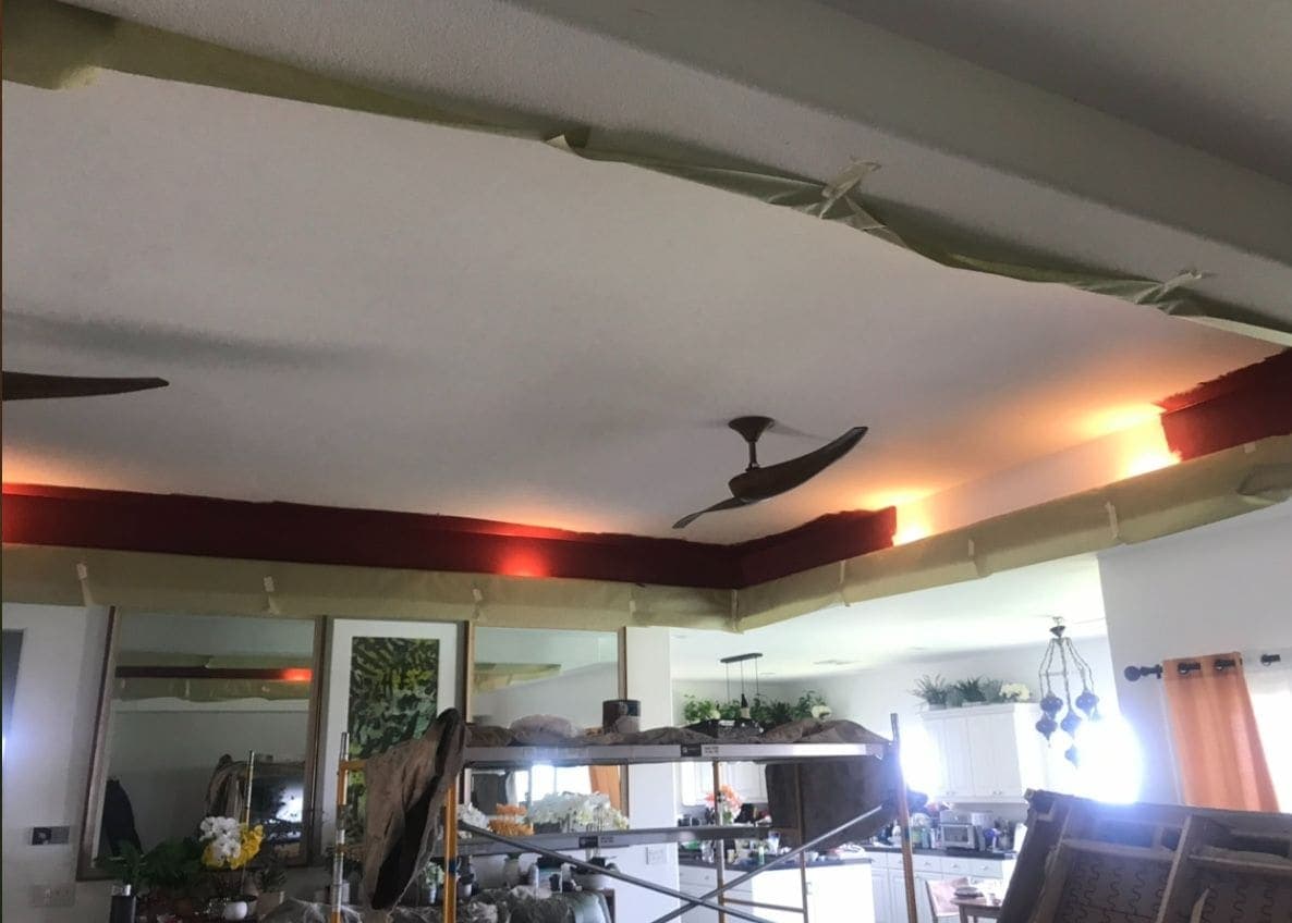 Decorative Ceiling Finishing by Mana Mandala Studio