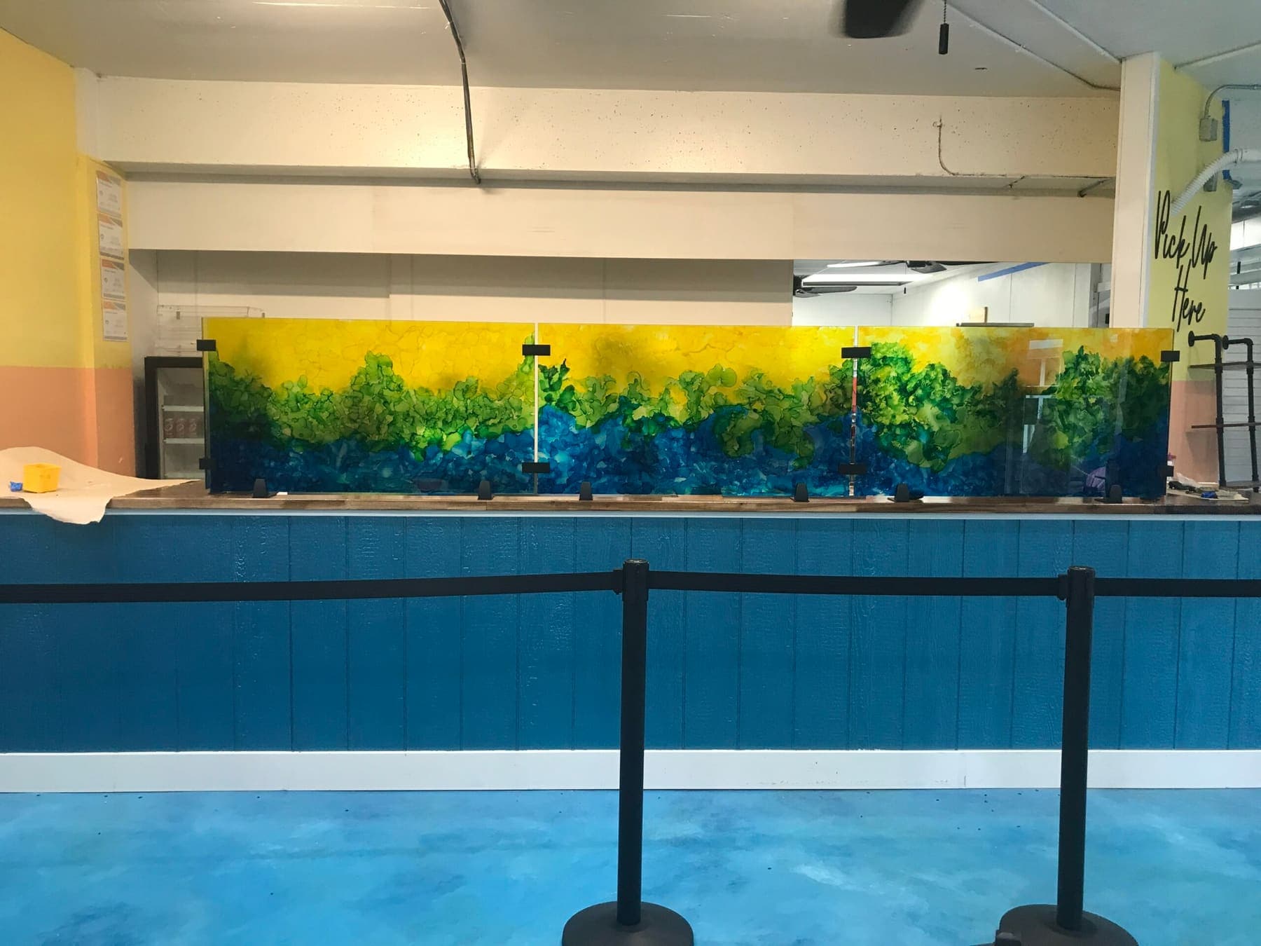 Commissioned Art Glass by Mana Mandala Studio
