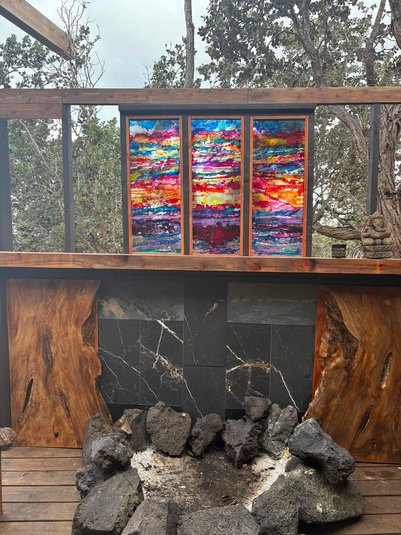 Commissioned Art Glass, project photograph 2